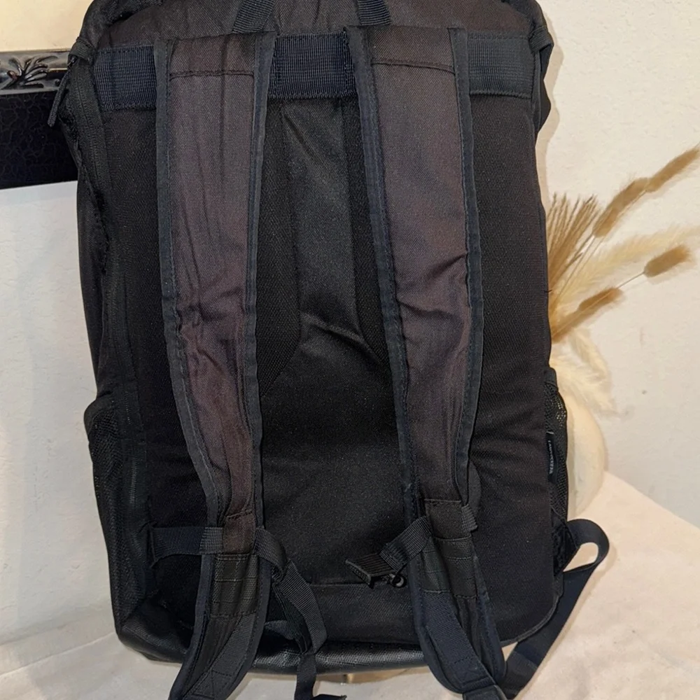 Nixon Black Backpack Modern Design Durable Nylon